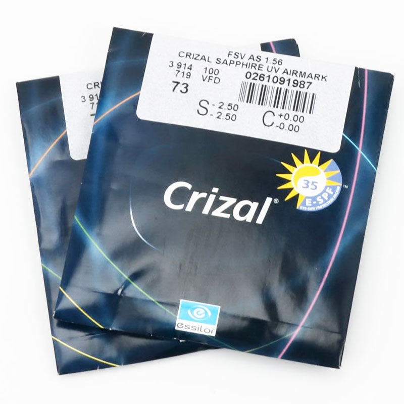 Bạn biết gì về tròng kính Essilor Crizal Sapphire AS UV 1.56 Arimark?